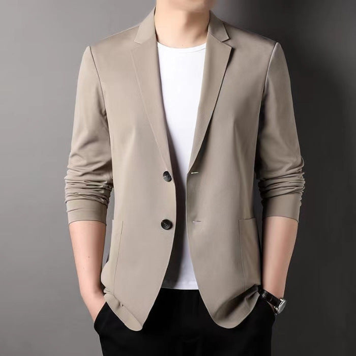 Men Two-Button Blazer