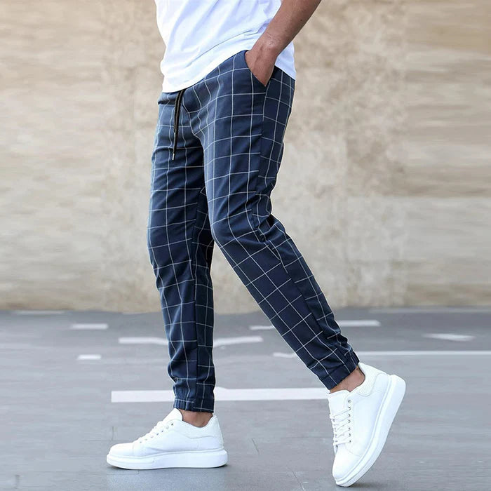 LEO™ Men's Checked Trousers