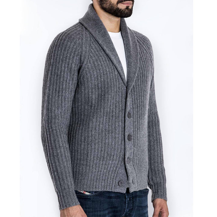 Men Knitted Cardigan