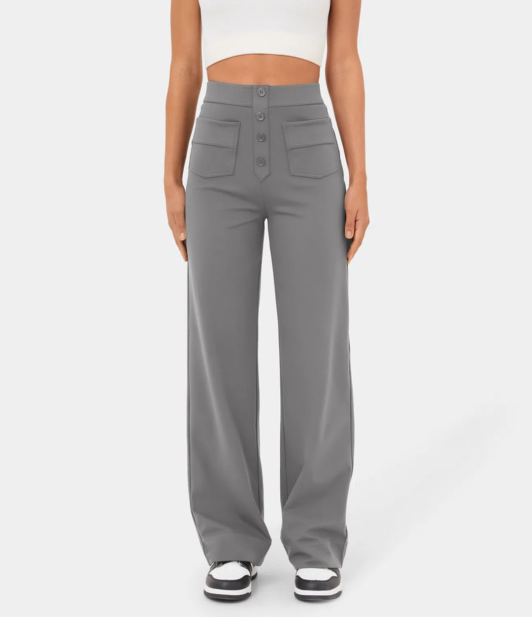 Ella ™ High-Waisted Wide-Leg Trousers