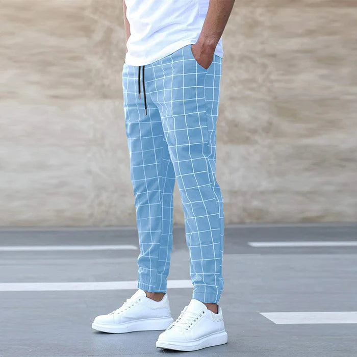 LEO™ Men's Checked Trousers