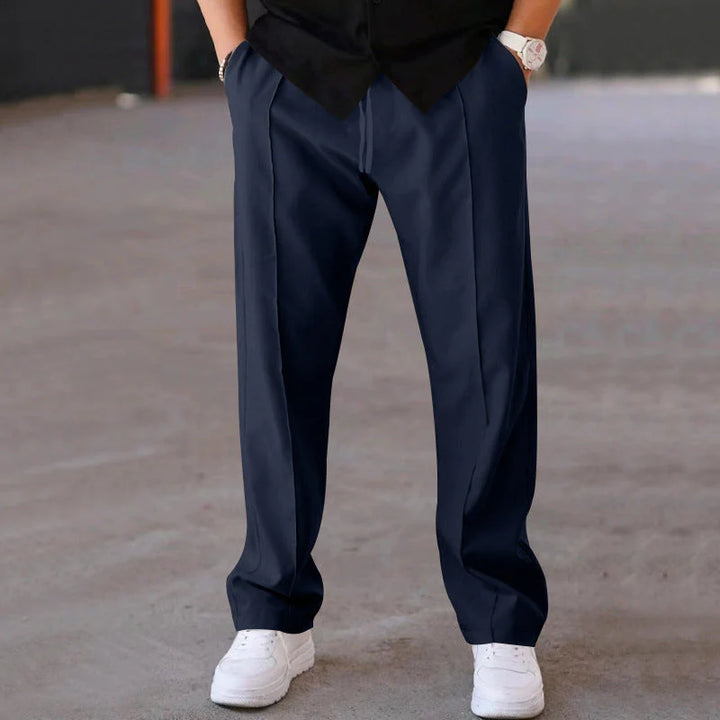 HUGO™ "Light Breeze" Casual Wide-Leg Leisure Trousers