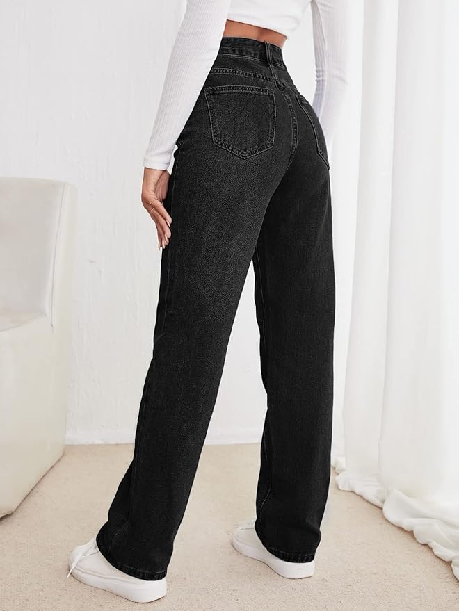 Bella™ High-Waisted Wide-Leg Jeans