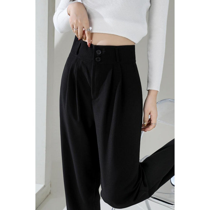 Women High-Waist Trousers