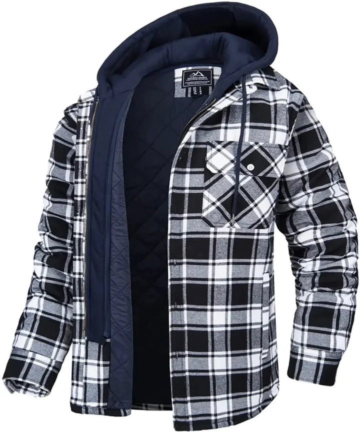 JOHN™  CHECKERED MEN'S COAT