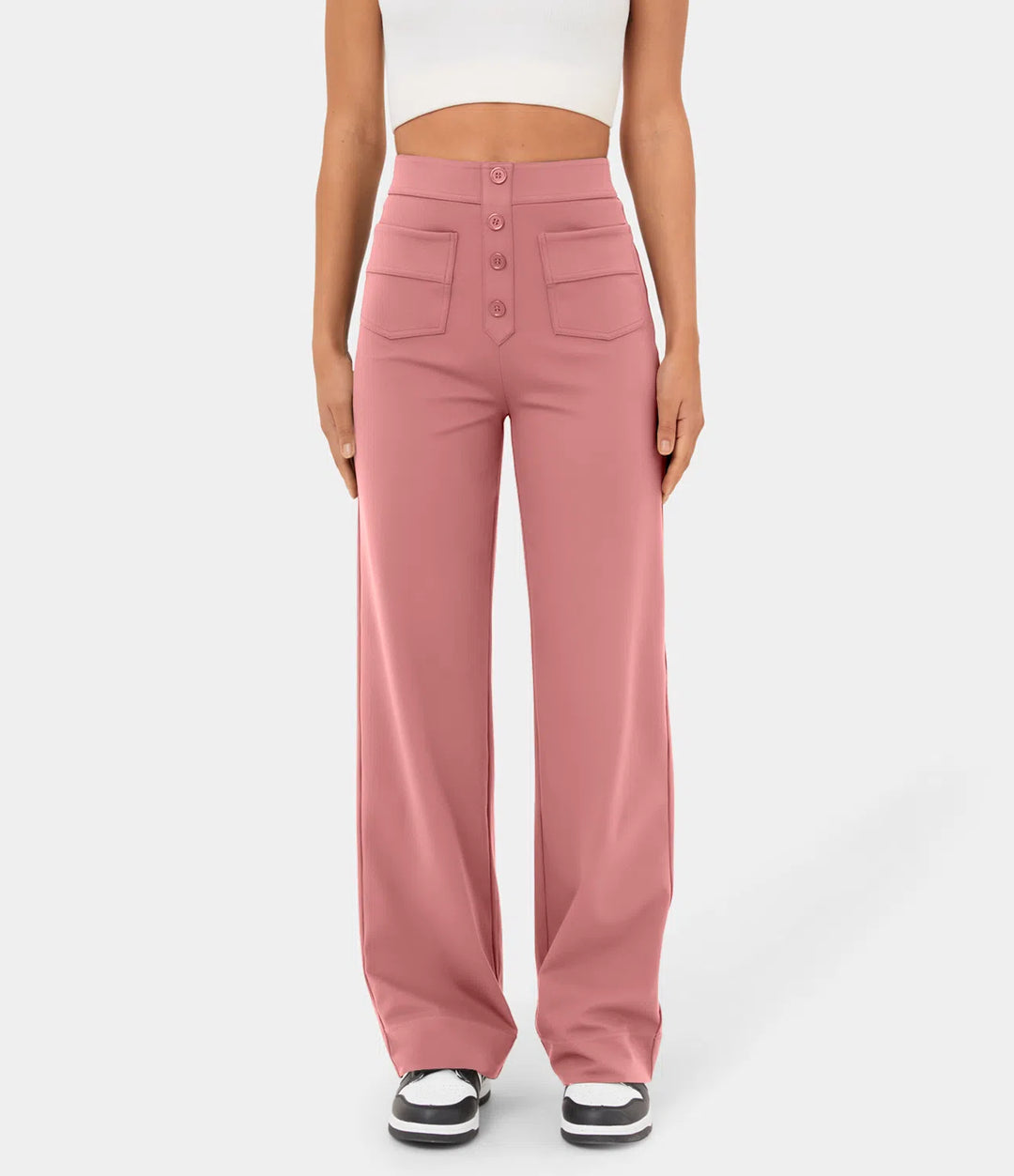 Ella ™ High-Waisted Wide-Leg Trousers