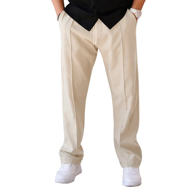 HUGO™ "Light Breeze" Casual Wide-Leg Leisure Trousers