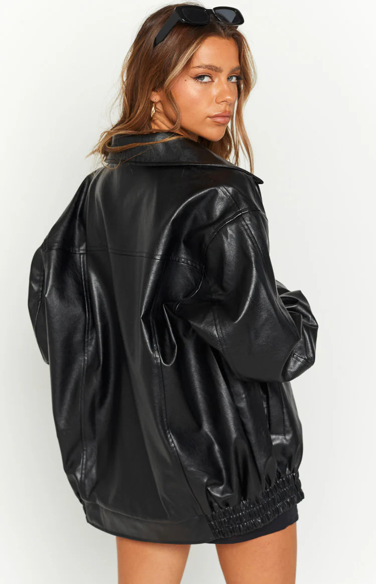 VALENTIN™ VINTAGE  LEATHER BOMBER