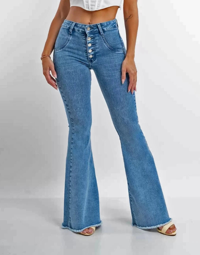 Stella™ High-Waist Flare Jeans