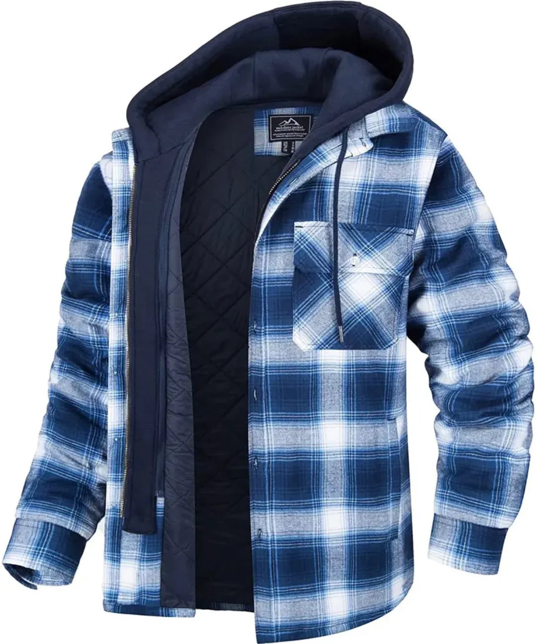 JOHN™  CHECKERED MEN'S COAT