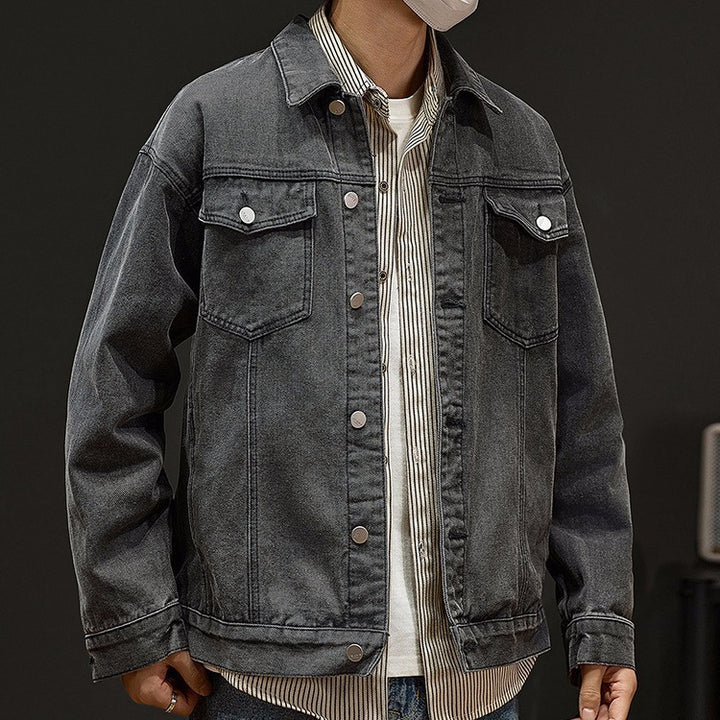 Men Denim Jacket With Pocket