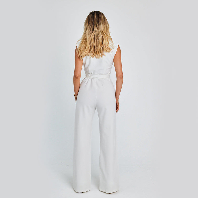 Women Sleeveless Jumpsuit